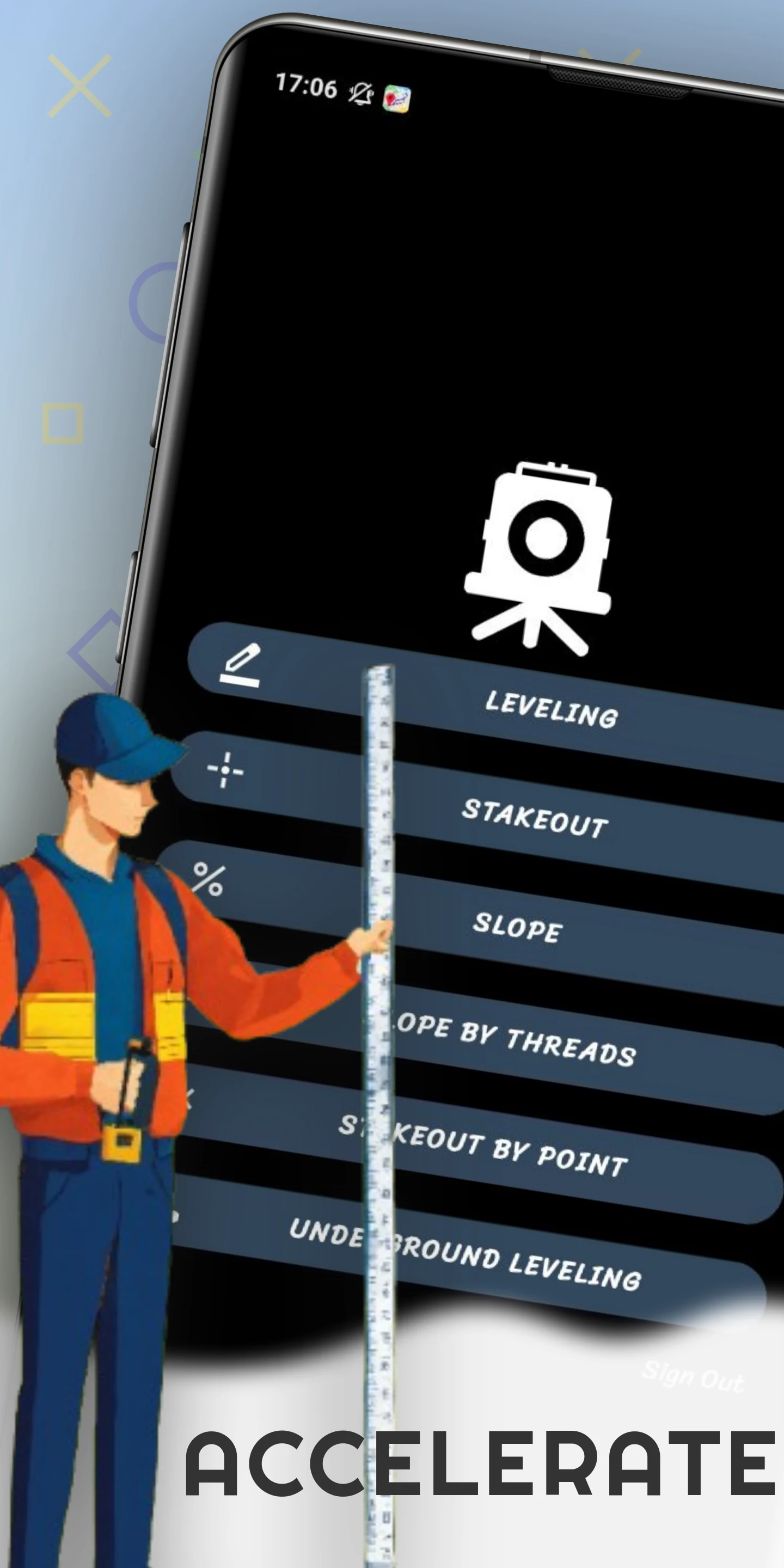 Topographic Level screenshot